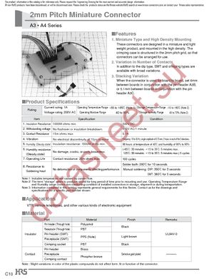 A3C-50DA-2DSA(71) datasheet  